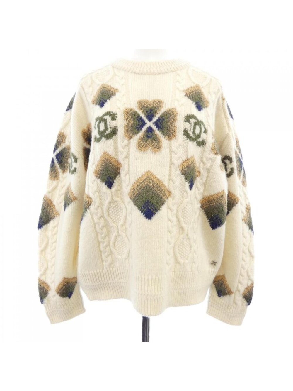 Chanel Knit Sweater Beige